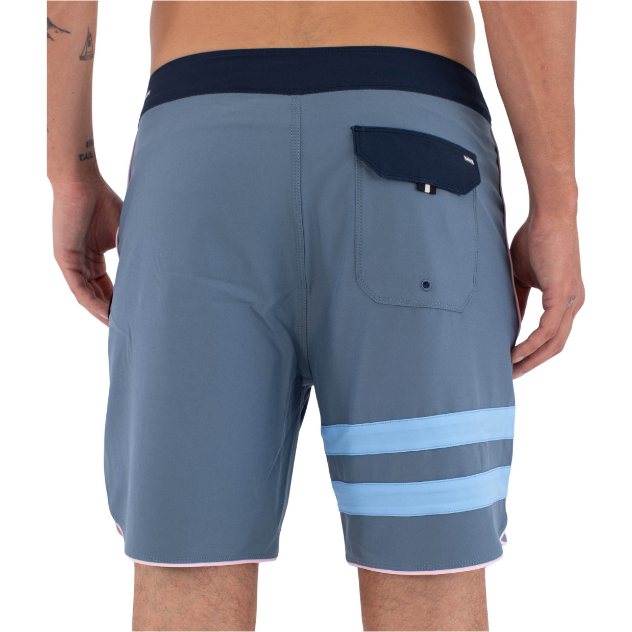 2026 Hurley Mens Phantom Eco Block Party Solid 18